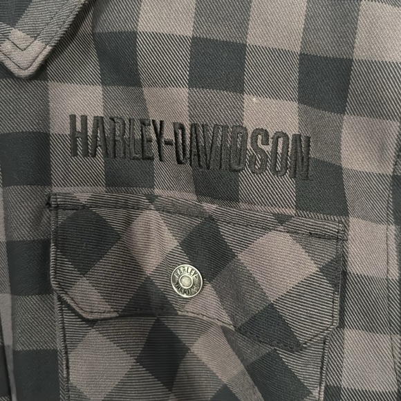 Harley Davidson Men’s 2XL Operative Riding Flannel Jacket - Picture 3 of 5